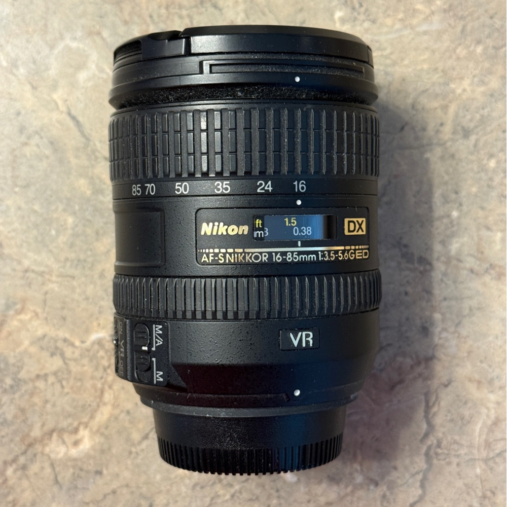 Nikon Black Camera Lens